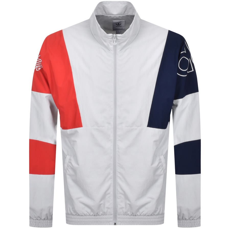 Alternative Image for Productadidas Originals Festivo Track Top Grey1